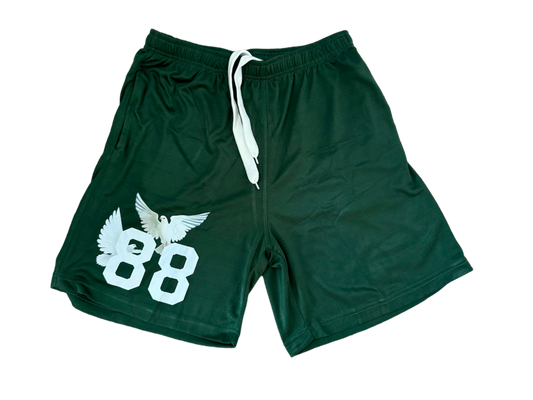 Select Few 88 Green Shorts