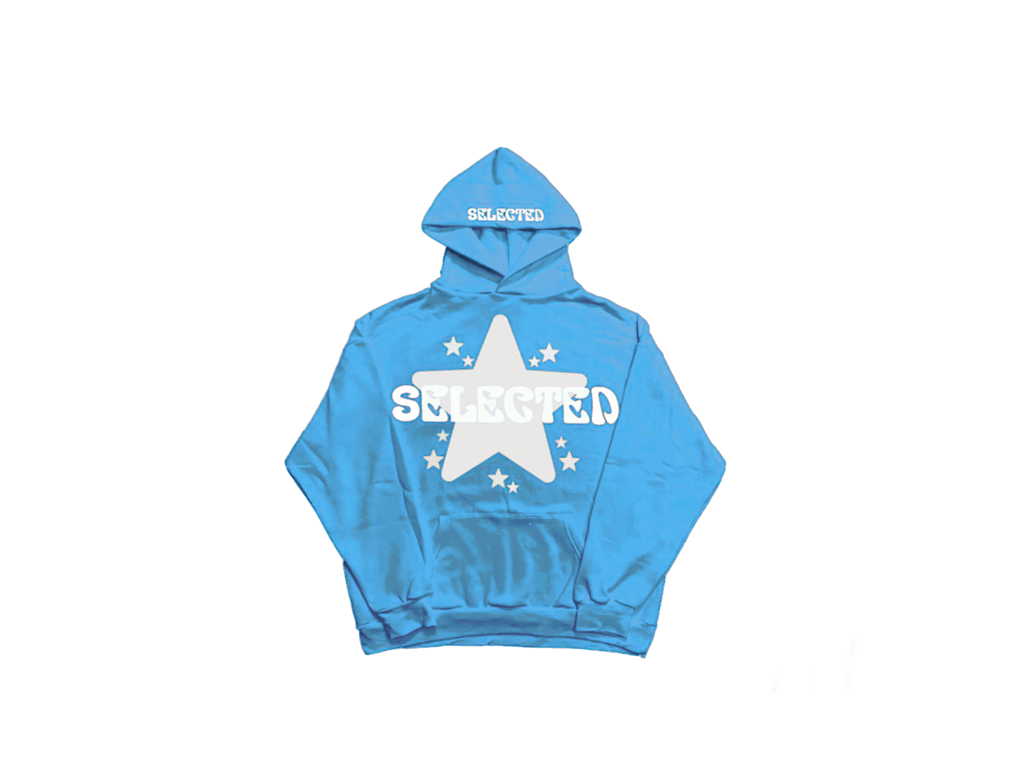 Baby Blue Selected Hoodie